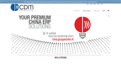 Desktop Screenshot of cina.gruppocdm.it