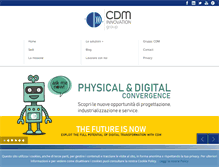 Tablet Screenshot of gruppocdm.it